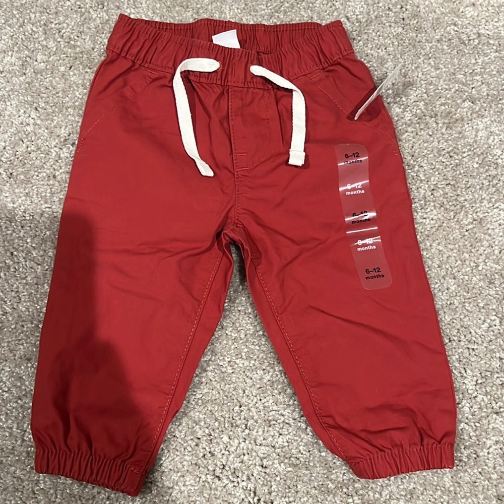 Gap Red Pants  6-12 M